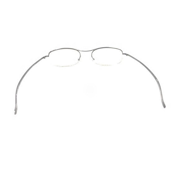 Gucci GG 1682 628 Gunmetal Silver Gray Half Eyeglasses Frames 51-16 135 Italy - Picture 5 of 12